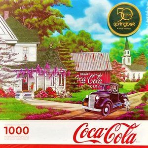 Springbok Coca-Cola Country Puzzle 1000 Pieces New